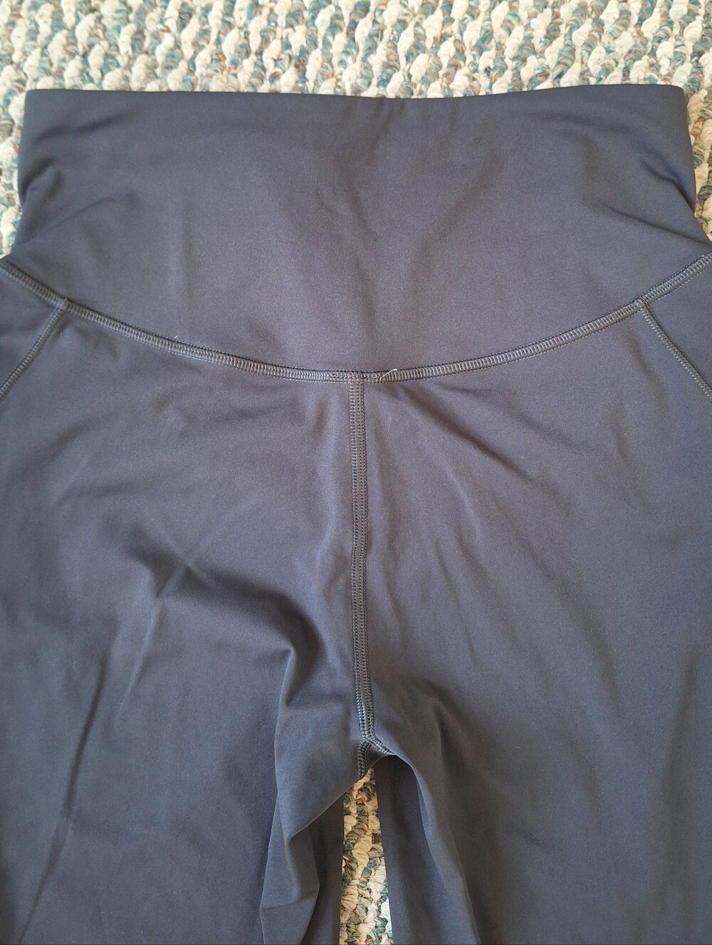 Lululemon Base Pace High Rise 23" Cropped Leggings Size 6 Graphite Grey Nulux - Picture 12 of 13